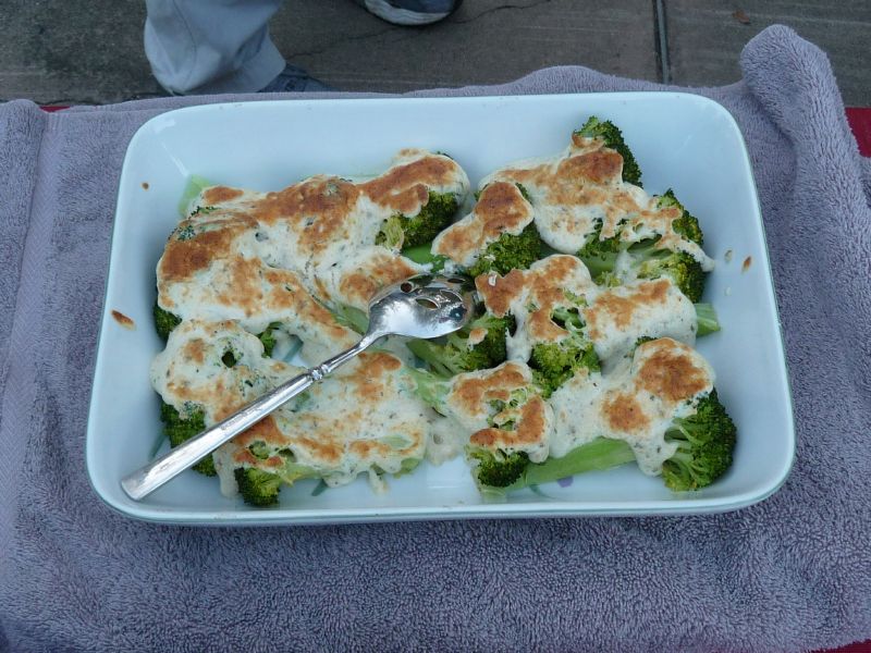 Broccoli au gratin