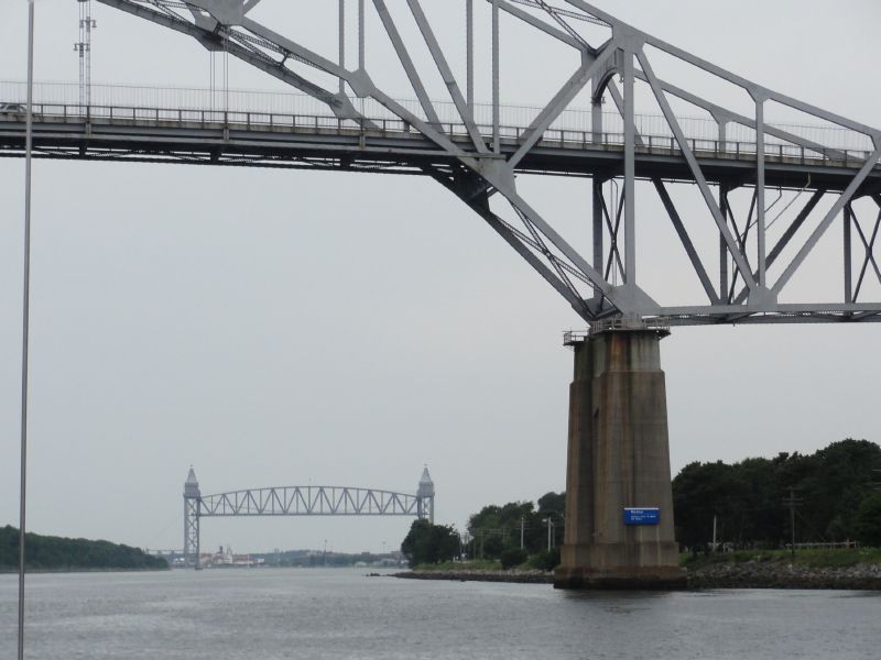 End of Cape Cod Canal