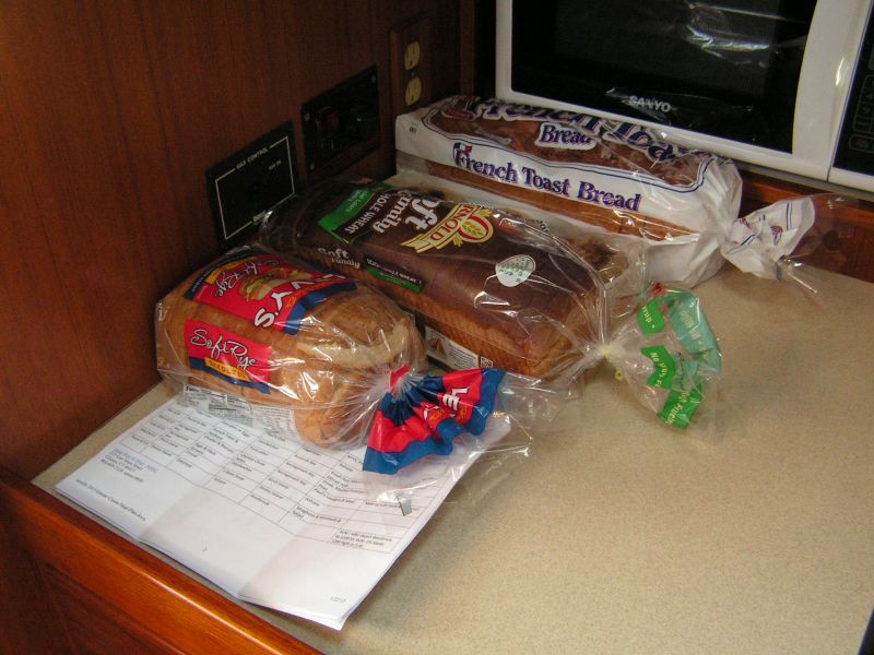 Bread storage ...