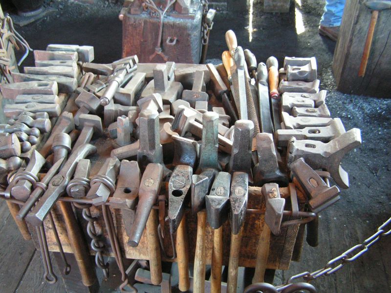 Blacksmith tools ...