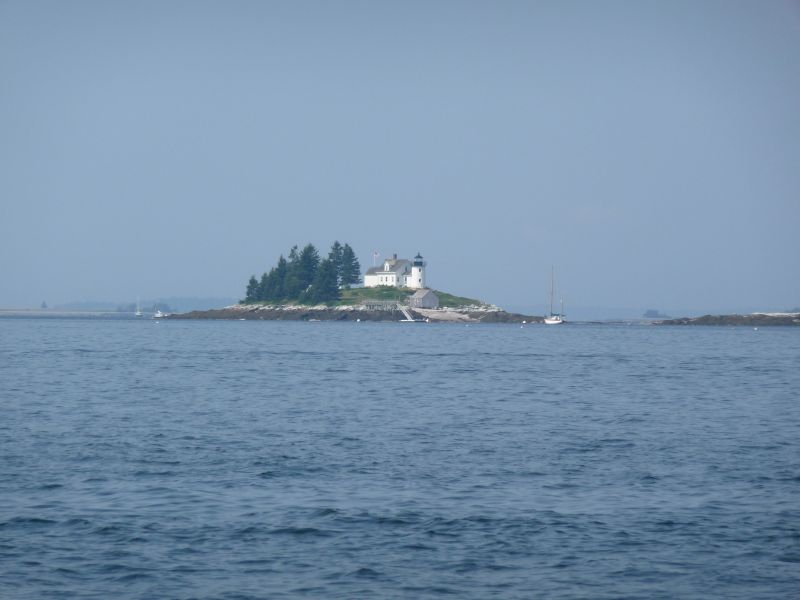 Lighthouse on Pumpkin Island.