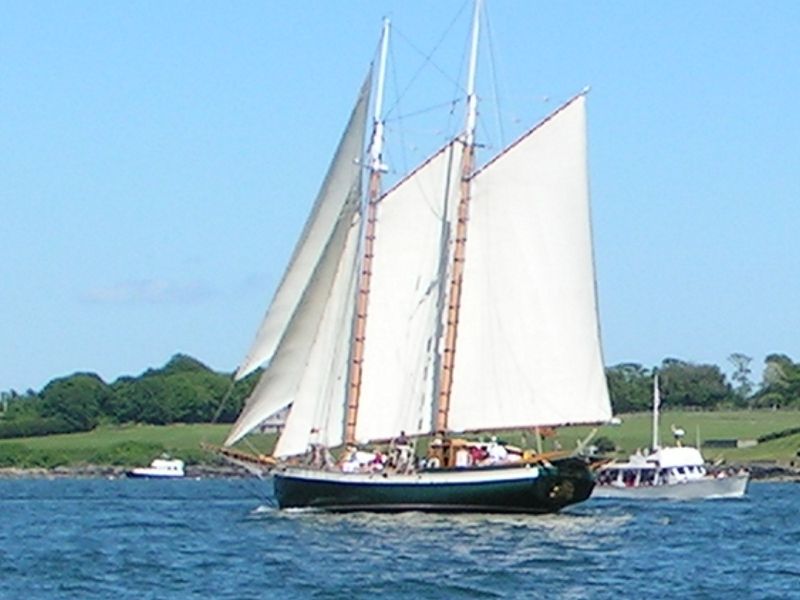 Classic schooner