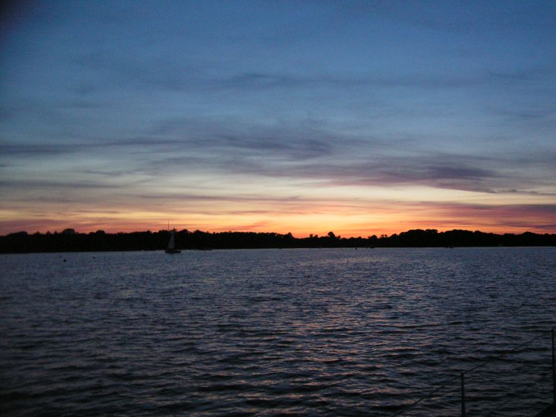 Potter Cove sunset