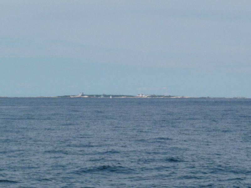 Isles of Shoals<BR>on horizon