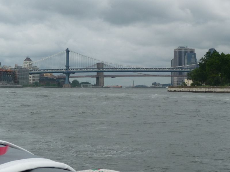 Manhattan Bridge<BR>Brooklyn Bridge<br>Lady Liberty