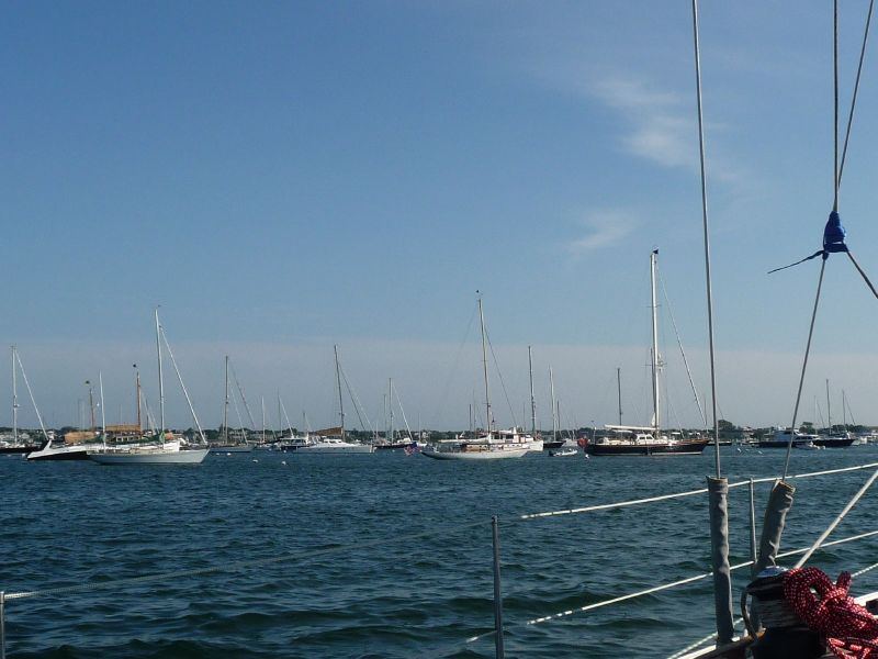 Nantucket harbor ...