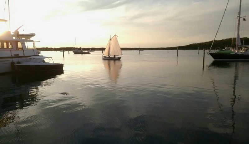 evening sail ...
