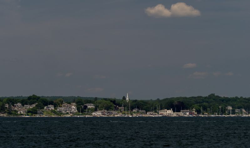 Noank, CT<br>mouth of Mystic R.