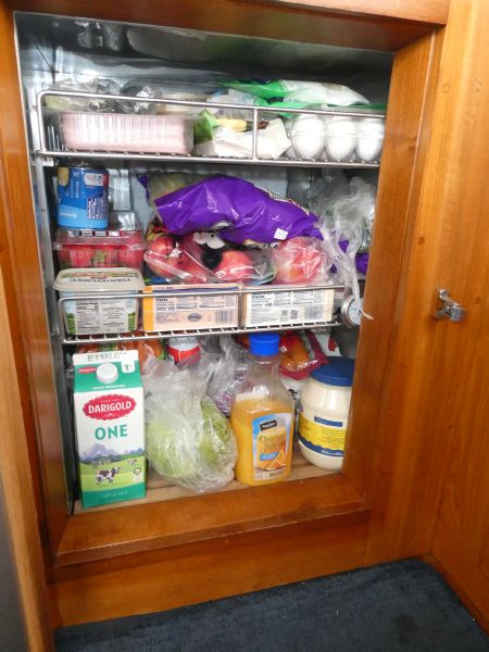 fridge is FULL ...