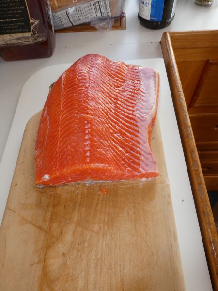 fresh Coho Salmon...