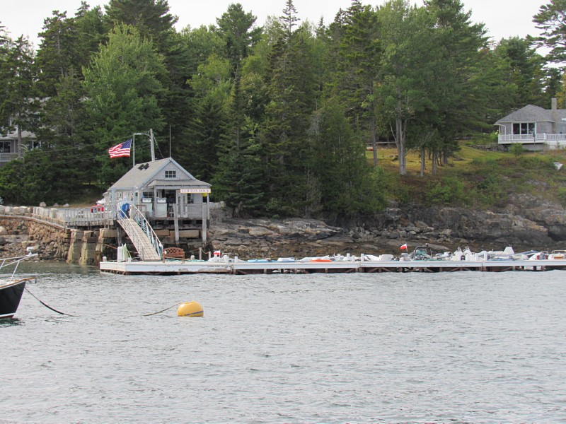 Clifton Dock<BR />Note flag in wind