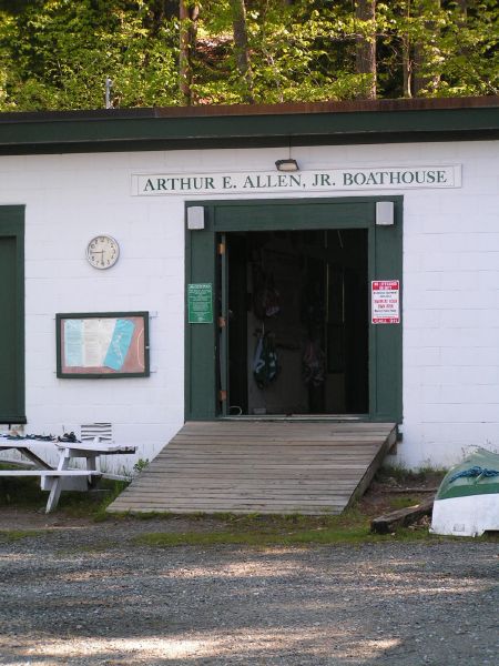boathouse open.