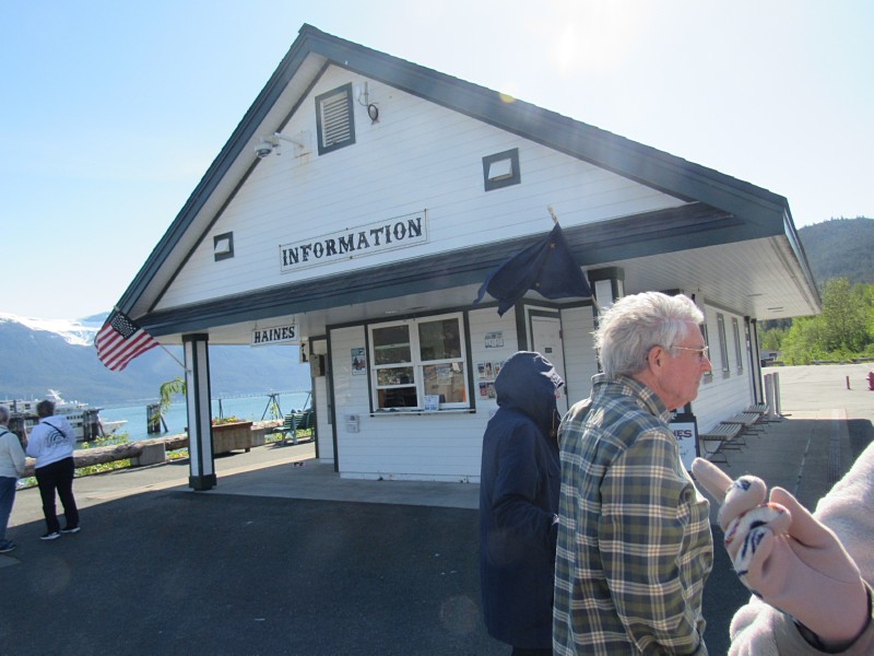 info kiosk.