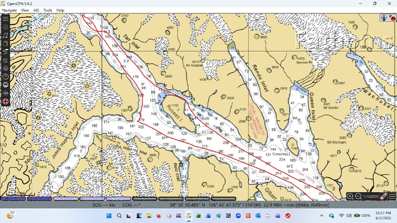 Russel Island passage