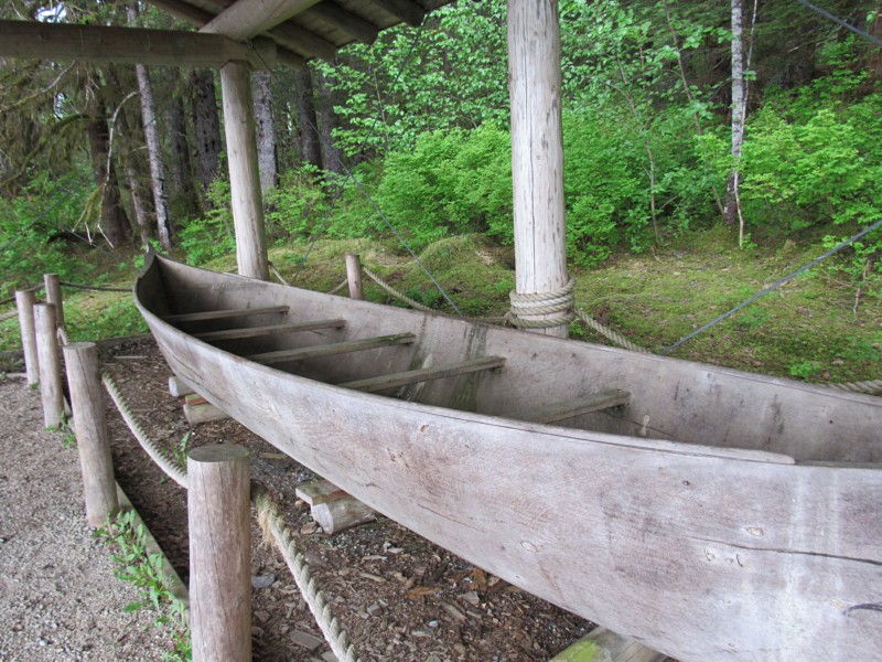 Tlingit canoe.