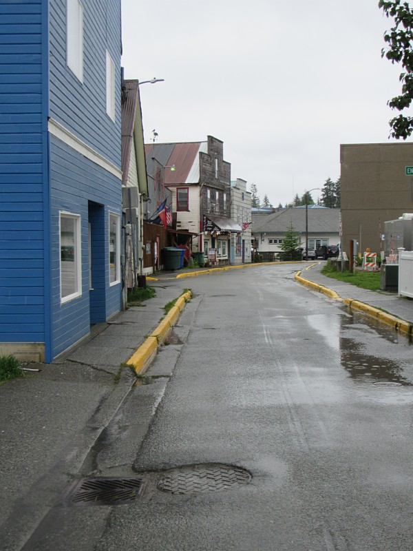 narrow street ...