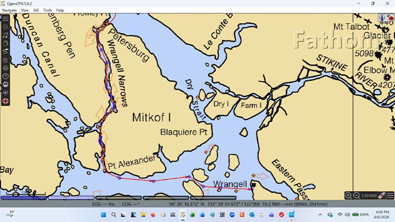 Petersburg to Wrangell