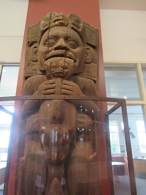 Original pole <br />from house.