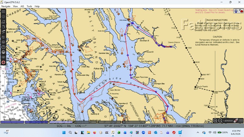 Petersburg to Dawes Glacier